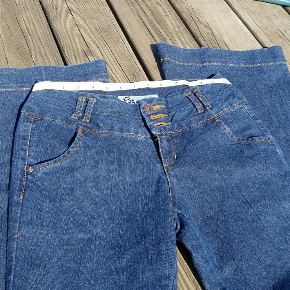 BoomBoom women's  Jeans size 7 flare   28" waist